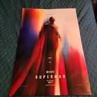 2025 New Superman Movie Double Sided Movie Poster 27x40