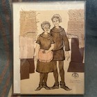 United Scenic Artists 394 Local 829 Costume Designer Rare Fabric Art 