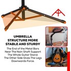Floor Tripod Guitar Steel Stand Floor Tripod Guitar Stand Folding Vertical
