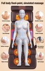 8 Mode Massage Seat Cushion With Heated Back Neck Massager Chair For Home