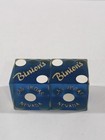 Binions Casino Las Vegas Nv  Blue Dice Pair   Tube Great For Any Collection   1 