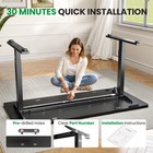 Electric Standing Desk 60x28 Inch Adjustable Sit Stand Desk With 3 Memory Height
