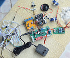 1 X Complete Set Ho Scale Crossing Signal Gate Automatic System Sound Effect