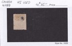 Matt s Stamps Scott Canada  45 10-cent Queen Victoria  Used Cv 65