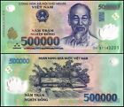 10 X Vietnam 500 000 Dong Banknote  Unc  Polymer Usa Seller  Coa