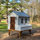 Chicken Coop Plans Model C30 - Diy Backyard Hen House  read Description 