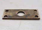 Antique Door Bolt Slide Keeper Catch Strike Old Vintage Brass Door Hardware