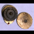 Rare - 2 10k Gold Tie Tacks pins C Ww2 Liberty Aircraft Service - 1 With Jewel