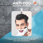 Shower Mirror Fogless For Shaving  With 10 l X 8 w 