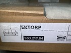 Ikea Ektorp Cover For 3 Seat Sofa  Lofallet Beige  complete Set  903 217 04 New 