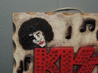 Rare Vintage Kiss Hanging Wall Plaque