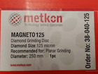 Metkon Magneto 38-040-125   250 Diamond Grinding Disc 125-microns