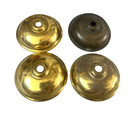 4 Watson 2  Spacer Ends Small Solid Hollow Brass Bed Parts Spindle Long