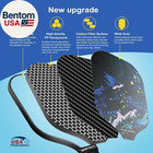 Pickleball Paddles Set Of 2 4  Usapa Approved Carbon Fiber Surface Pickle Ball S