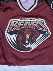 Rare Authentic Sp Pro Ahl Hershey Bears Hockey Jersey W fight Strap 56 Blank