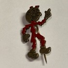 Vintage Reddy Kilowatt Electric Mascot Lapel Stick Tie Pin