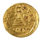 641-688 Ad Byzantine Empire Constans Ii Av Gold Ancient Solidus