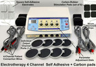 4 Channel Electro-therapy For Pain Relief With Self Adhesive Electrodes