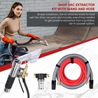 Shop Vac Extractor Kit  Better Extractor Hose Kit For Shop Vac With 25ft Wate   