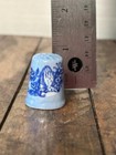 Assorted Vintage Thimbles With Display Rack Complete With 20 Thimbles