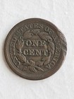 1850 Braided Hair Large Cent Vf Details
