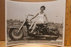 1950s Harley Motorcycle Beauty Pin-up 2 Photo s  Bob Hardee Photo Collection 