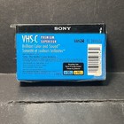Sony Vhs-c Brilliant Color Video Cassette Tapes  sealed  Camcorder Tape
