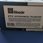 Meade Etx Astronomical Telescope D 90mm F 1250mm F 13 8 Maksutov Used