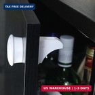 2 Pack Magnetic Cabinet Locks Baby Proofing Child Safety Cupboard Drawers Latche