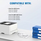 4-pack W2100x High Yield Toner  with Chip  For Hp Laserjet Color Pro Mfp 4301fdw