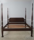 F72437  Drexel King Size 18th Century Collection Mahogany Poster Bed