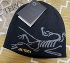 Arc teryx Beanie Bird Head Toque Black orca Gorpcore Winter Knit Hat Nwt