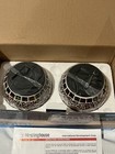Box Of 2 Mosaic Led Solar Patio Lights Red Green Yellow 