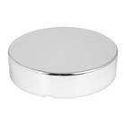 40165 Chrome Plastic Hub Cap For Front Or Rear Axle Cover Flat Top