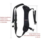 Quick Black Camera Neck Strap Shoulder Belt Sling For Dslr Digital Slr