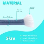 Chunky Yarn For Hand Knitting  Super Bulky Jumbo Blue Yarn For Crocheting