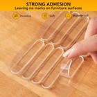 Pcs wall Bumpers door Stoppers furniture 6 3cm 1cm 2 48in 0 39in  10