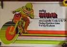 Harley-davidson Original Corky Keener 24 X 36 Blacklight Poster 1974