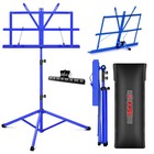 5 Core Adjustable Metal Music Stand With Carry Bag