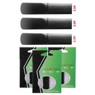 3-pack Clarinet Resin Reeds Clarinet Mouthpieces Hardness 1 5   2 0   2 5