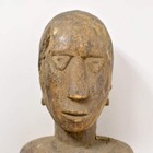 Lobi Standing Male Wood Figure Ghana