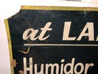 Vintage Laraia s Variety Store Tobacco Cardboard Advertising Sign Torrington  Ct