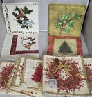 Vintage Paper Napkin And Paper Plate Lot Of 2 Pounds