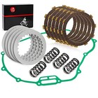 Clutch Friction Plates Kit   Gasket And Heavy Duty Springs Compatible With