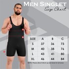 Men s Wrestling Singlet - Professional Bodywear Fight Gear Uniform For Mma  Bjj 