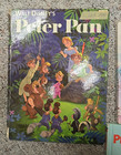 Lot Of 3 Vintage Walt Disney Peter Pan  Mickey Mouse   Pinocchio Hardcover Books