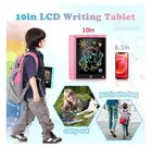 2 Pack 10  Lcd Writing Tablet Kids Drawing Board Study Play Erasable Gift