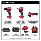 M18 18-volt Lith-ion Brushless Cordless Compact Hammer Drill impact Combo Kit Wi