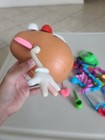 Rare Vintage 1983 Playskool Hasbro Mr  Mrs  Potato Head Parts Accessories Lot