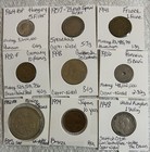 Lot Of 21 World Coins Labeled In Coin Flips Some From Mint Sets No Silver